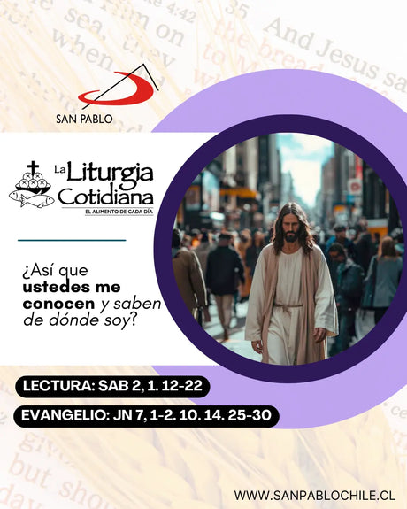 20 de marzo: 4º de Cuaresma. Morado.