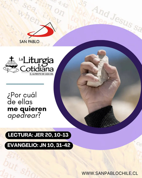 27 de marzo: 5º de Cuaresma. Morado.