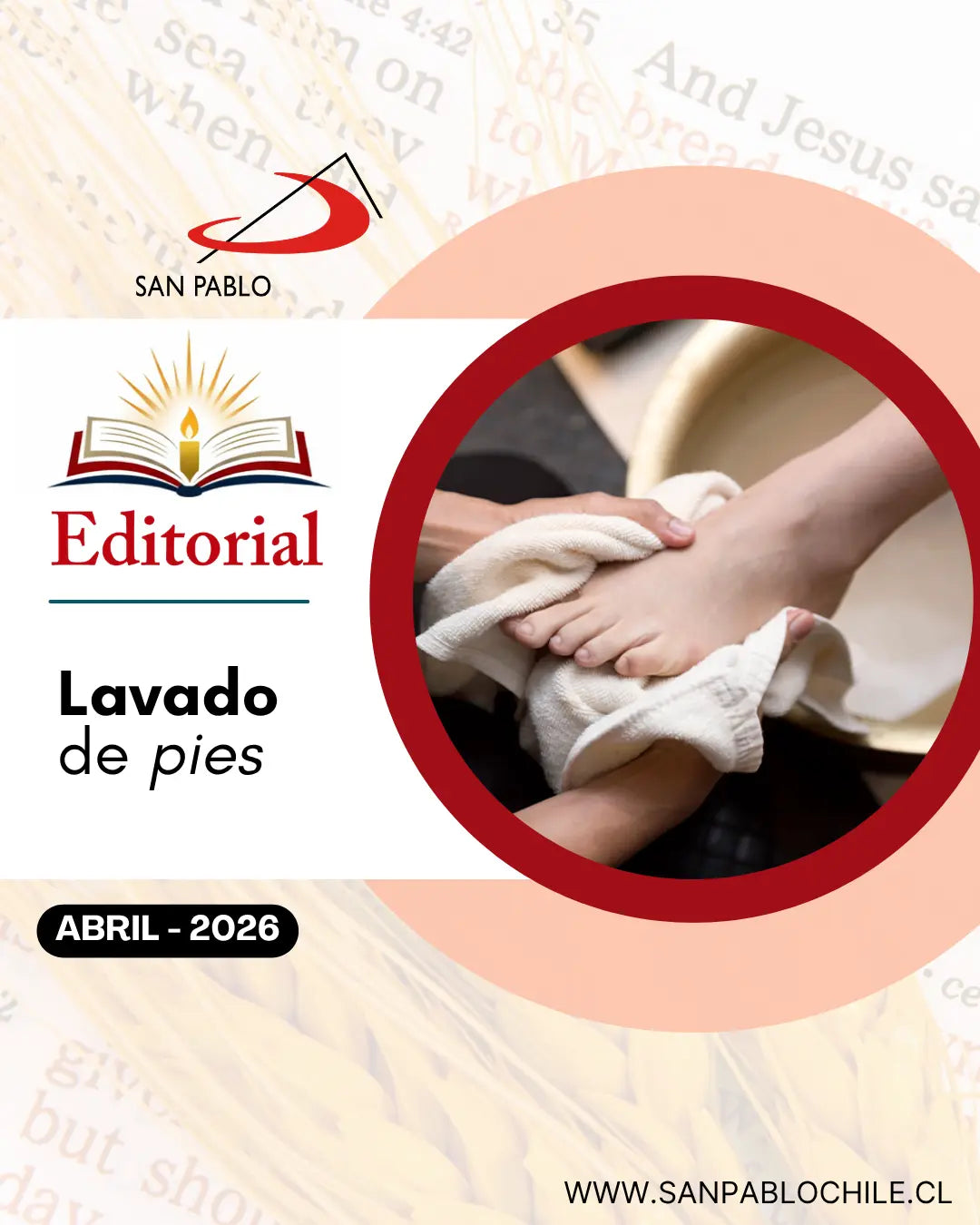 EDITORIAL: Lavado de pies