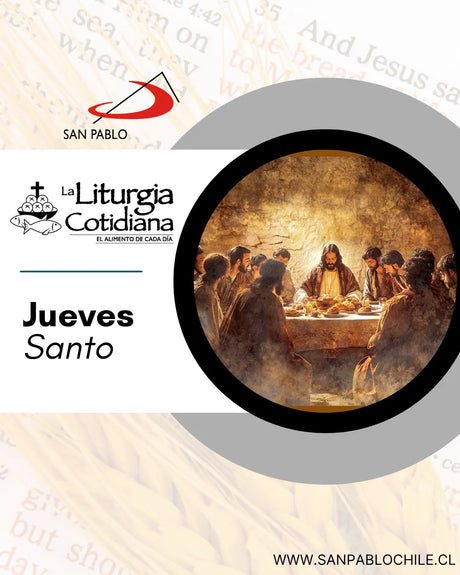 2 de abril: JUEVES SANTO. Blanco o Dorado.