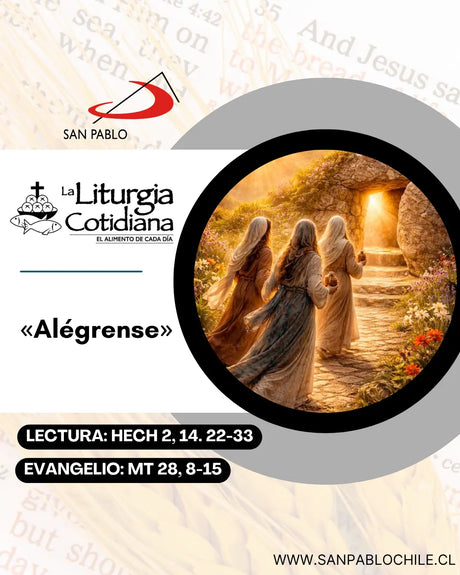 6 de abril: LUNES DE LA OCTAVA DE PASCUA. Blanco.