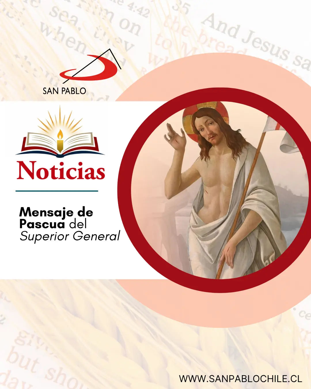 Mensaje de Pascua del Superior General