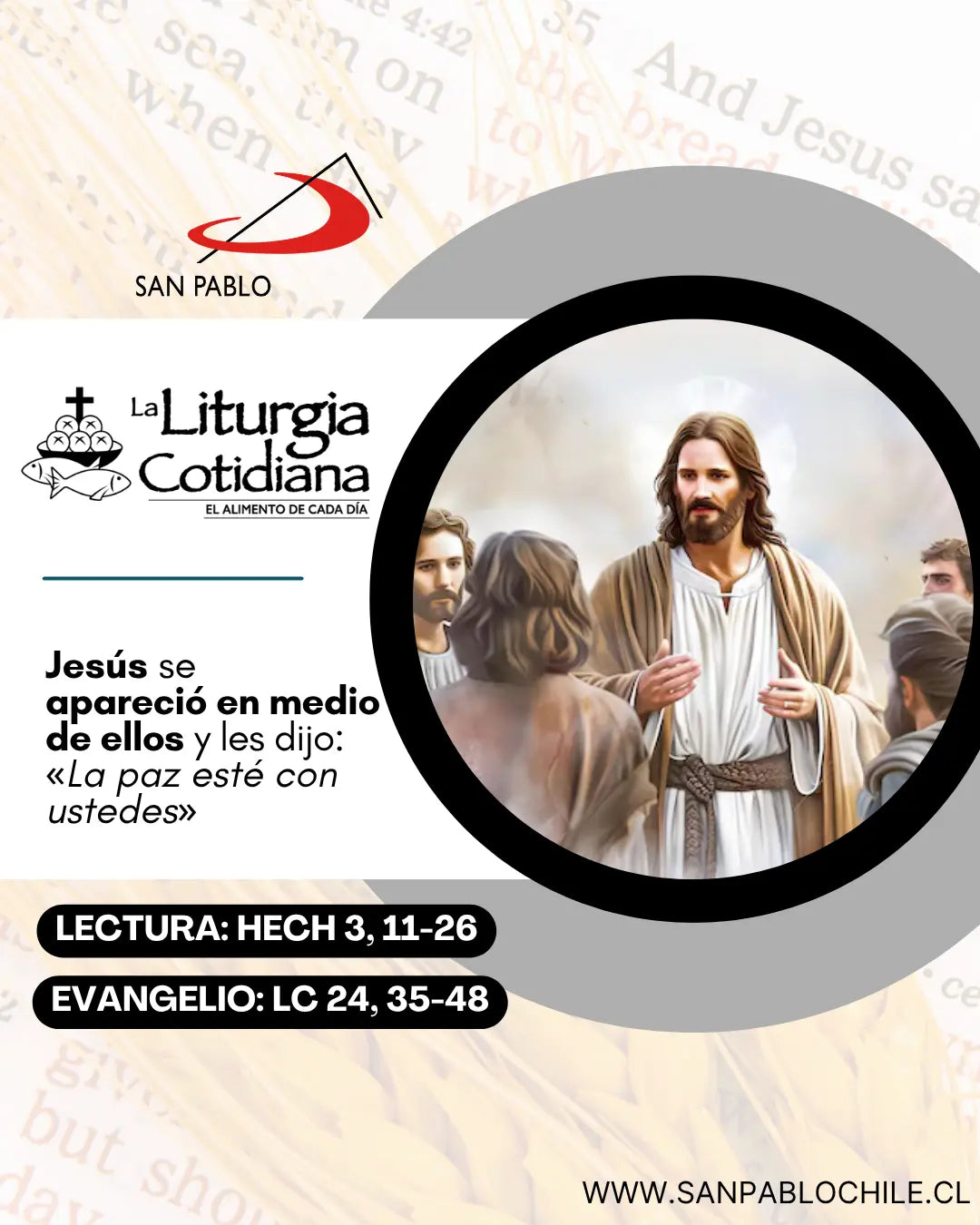 9 de abril: JUEVES DE LA OCTAVA DE PASCUA