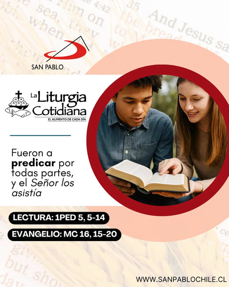 25 de abril: SAN MARCOS, ev. (F) Rojo.