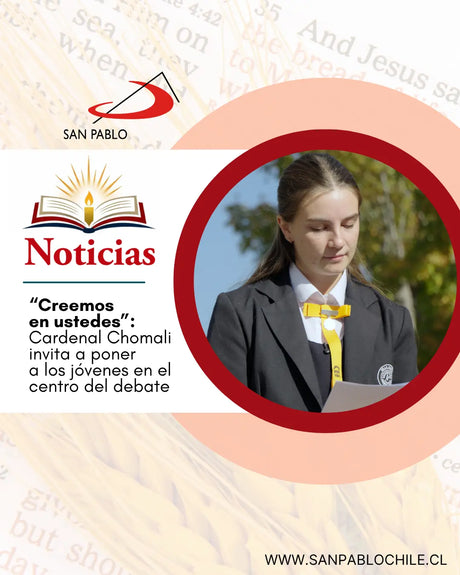 “Creemos en ustedes”: Cardenal Chomali invita a poner a los jóvenes en el centro del debate