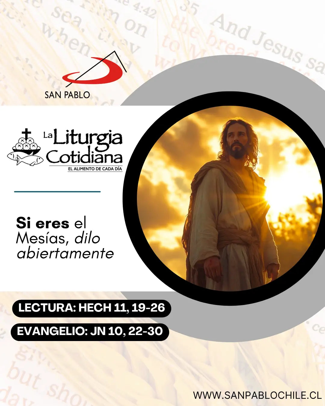28 de abril: De la feria. Blanco.