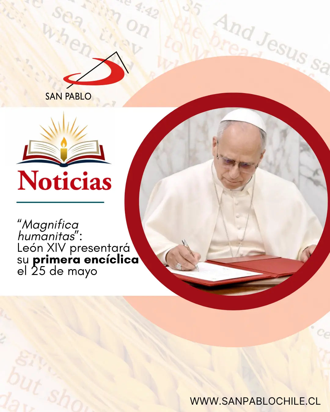 “Magnifica humanitas”: León XIV presentará su primera encíclica el 25 de mayo