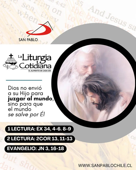 31 de mayo: LA SANTÍSIMA TRINIDAD (S). Blanco.