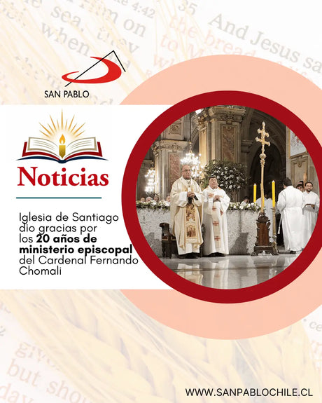 Iglesia de Santiago dio gracias por los 20 años de ministerio episcopal del Cardenal Fernando Chomali