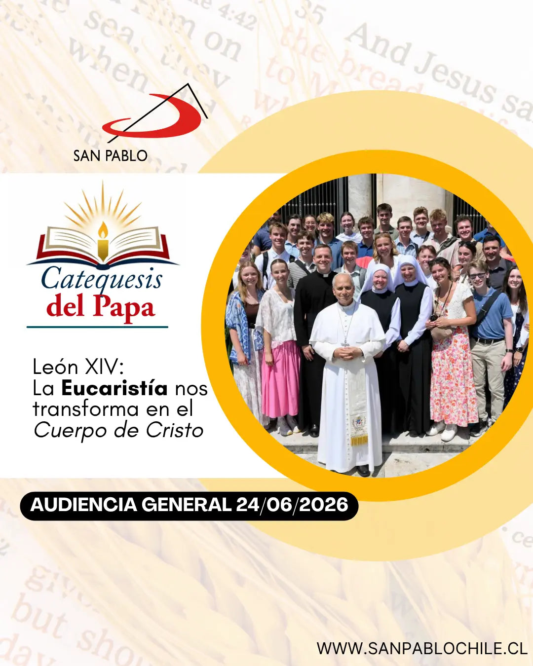 León XIV: La Eucaristía nos transforma en el Cuerpo de Cristo