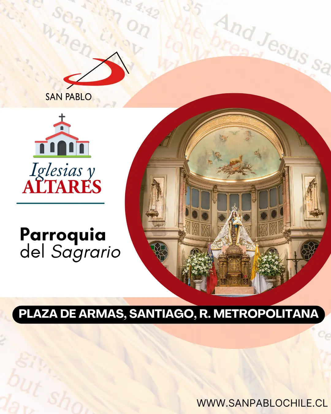 Parroquia del Sagrario, Plaza de Armas, Santiago, Región Metropolitana