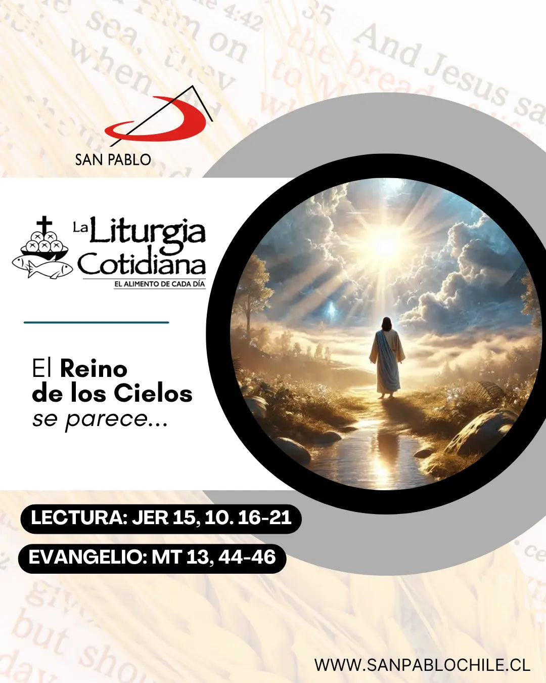 29 de julio: Santos Marta, María y Lázaro (MO). Blanco.