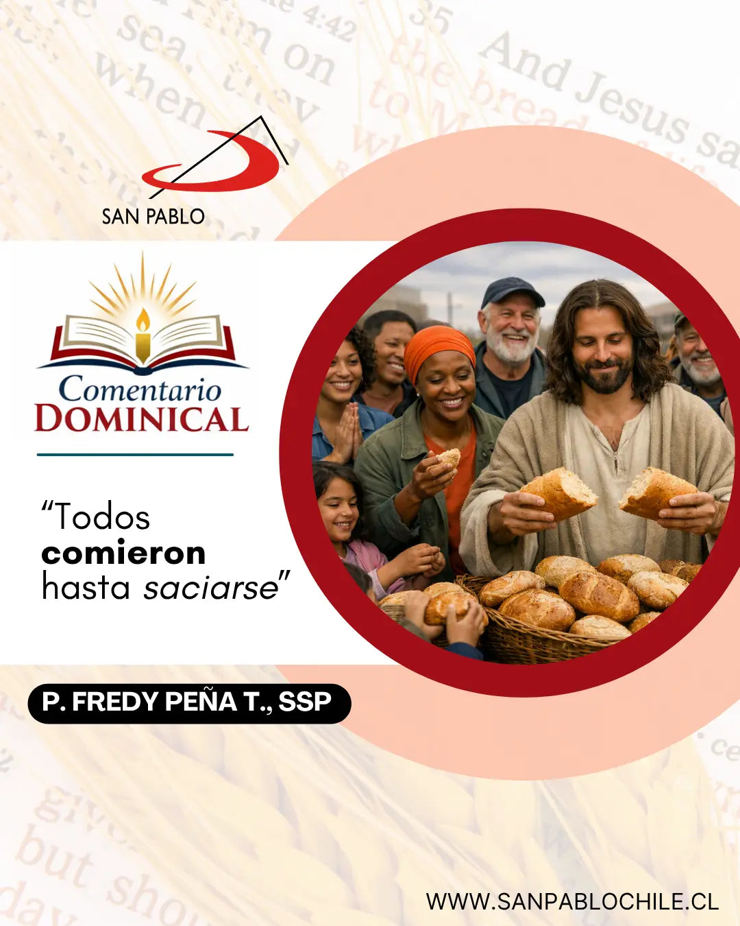 “Todos comieron hasta saciarse”