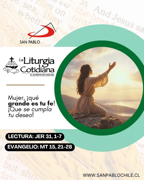5 de agosto: De la feria. Verde. Dedicación de la Basílica de Santa María (ML). Blanco.