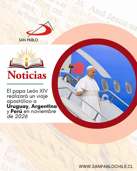 El papa León XIV realizará un viaje apostólico a Uruguay, Argentina y Perú en noviembre de 2026
