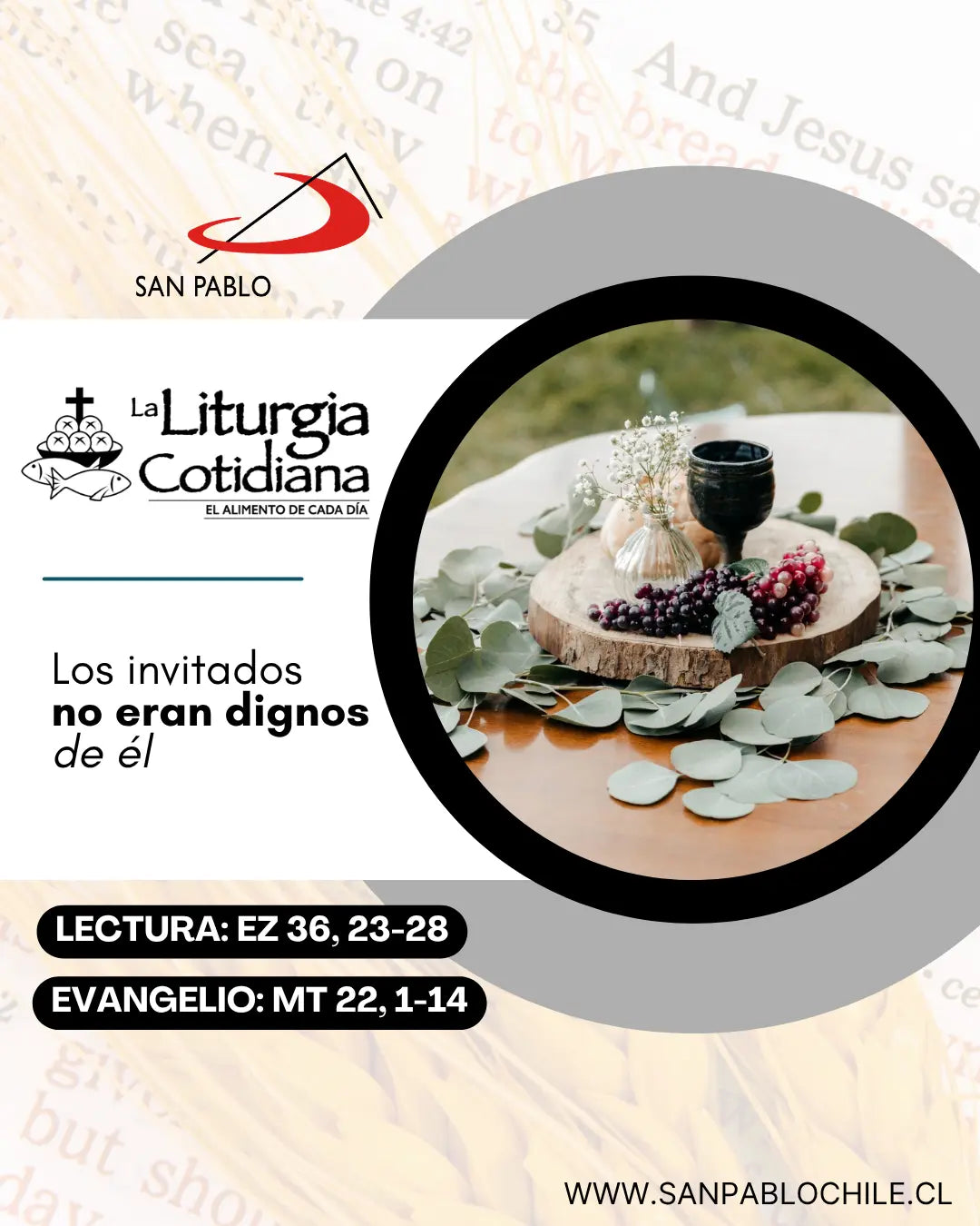 20 de agosto: San Bernardo, abad y d. (MO). Blanco.