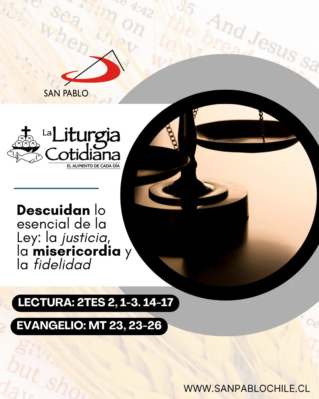 25 de agosto: De la feria. Verde. San Luis (ML). Blanco. San José de Calasanz, p. (ML). Blanco.