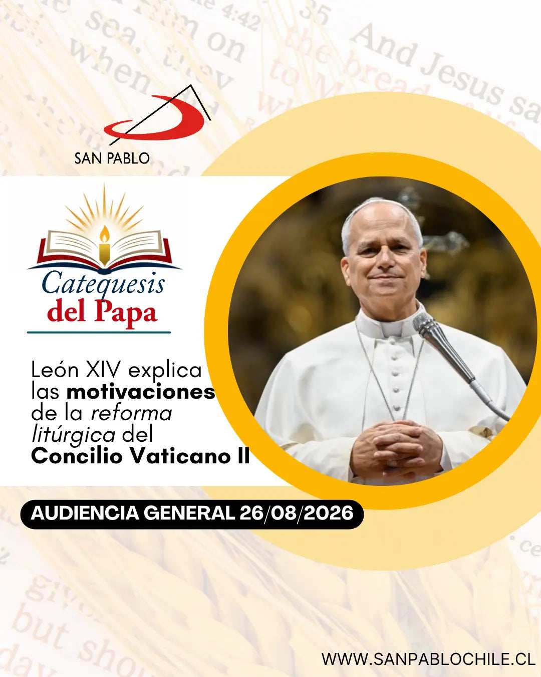 León XIV explica las motivaciones de la reforma litúrgica del Concilio Vaticano II
