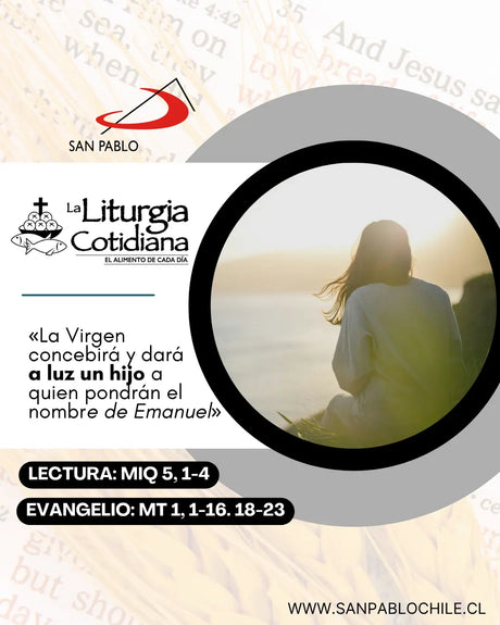 8 de septiembre: LA NATIVIDAD DE LA SANTÍSIMA VIRGEN MARÍA (F). Blanco.