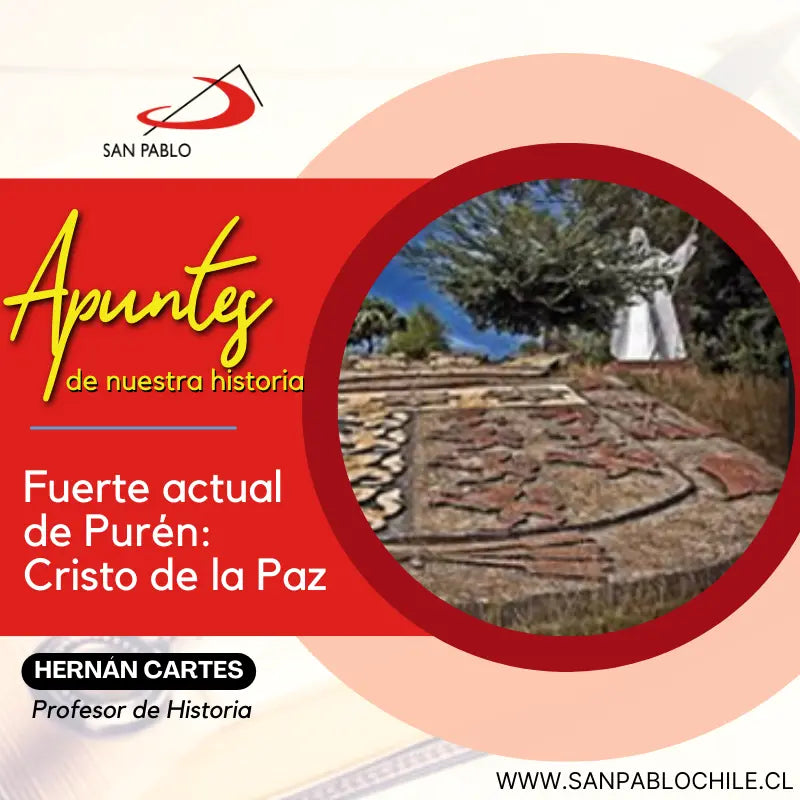 Fuerte actual de Purén: Cristo de la Paz