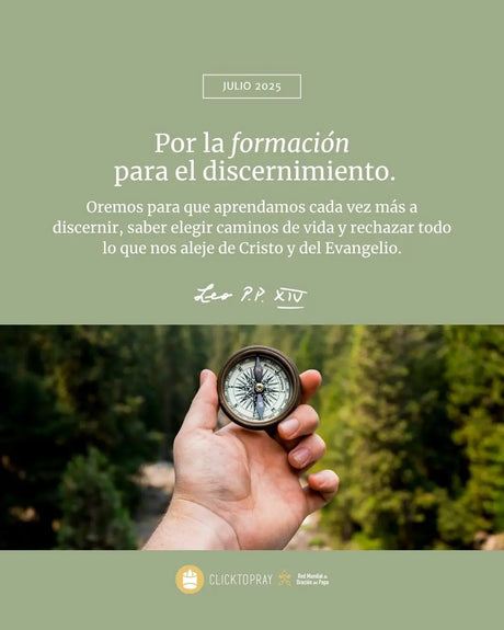 El Video del Papa: Por la formación para el discernimiento