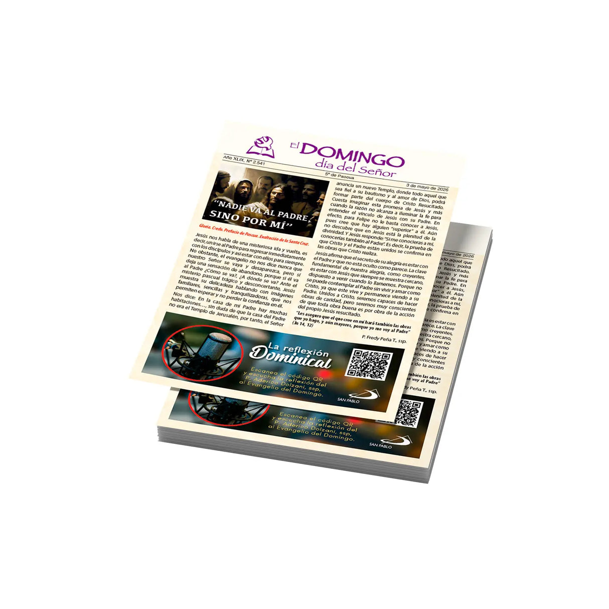 El Domingo día del Señor,  3 de mayo 2026 (10 hojas)