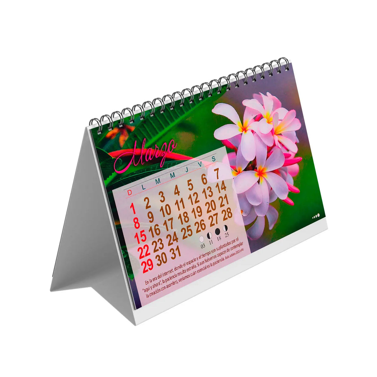 CALENDARIO ESCRITORIO 2026