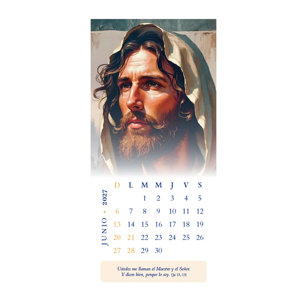 Calendario Jesús 2027