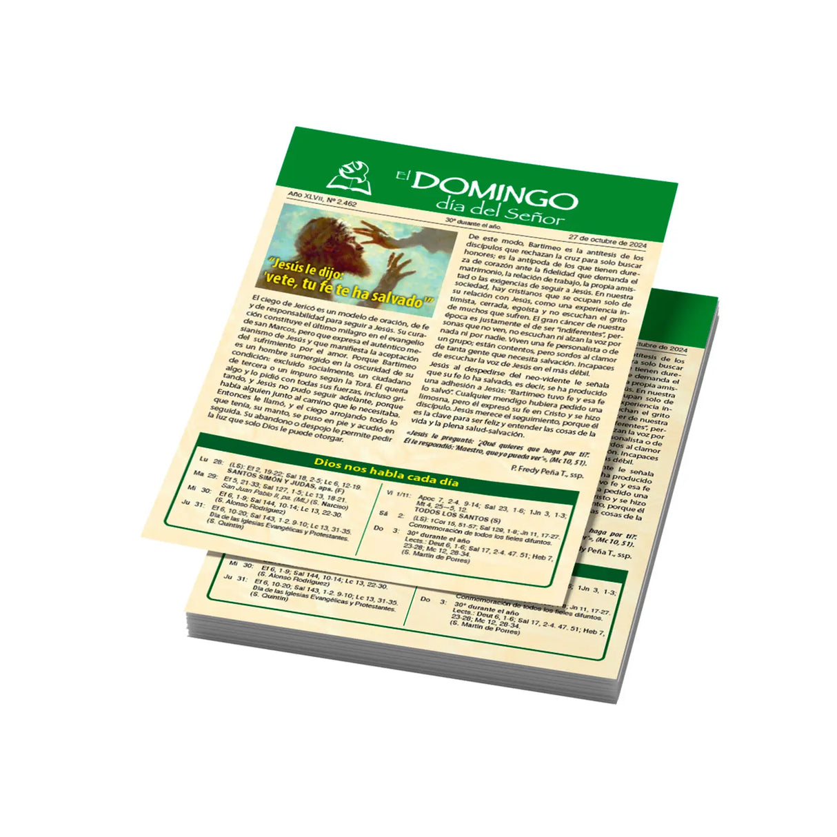 Sunday, the Lord's Day, October 27, 2024 (10 pages)