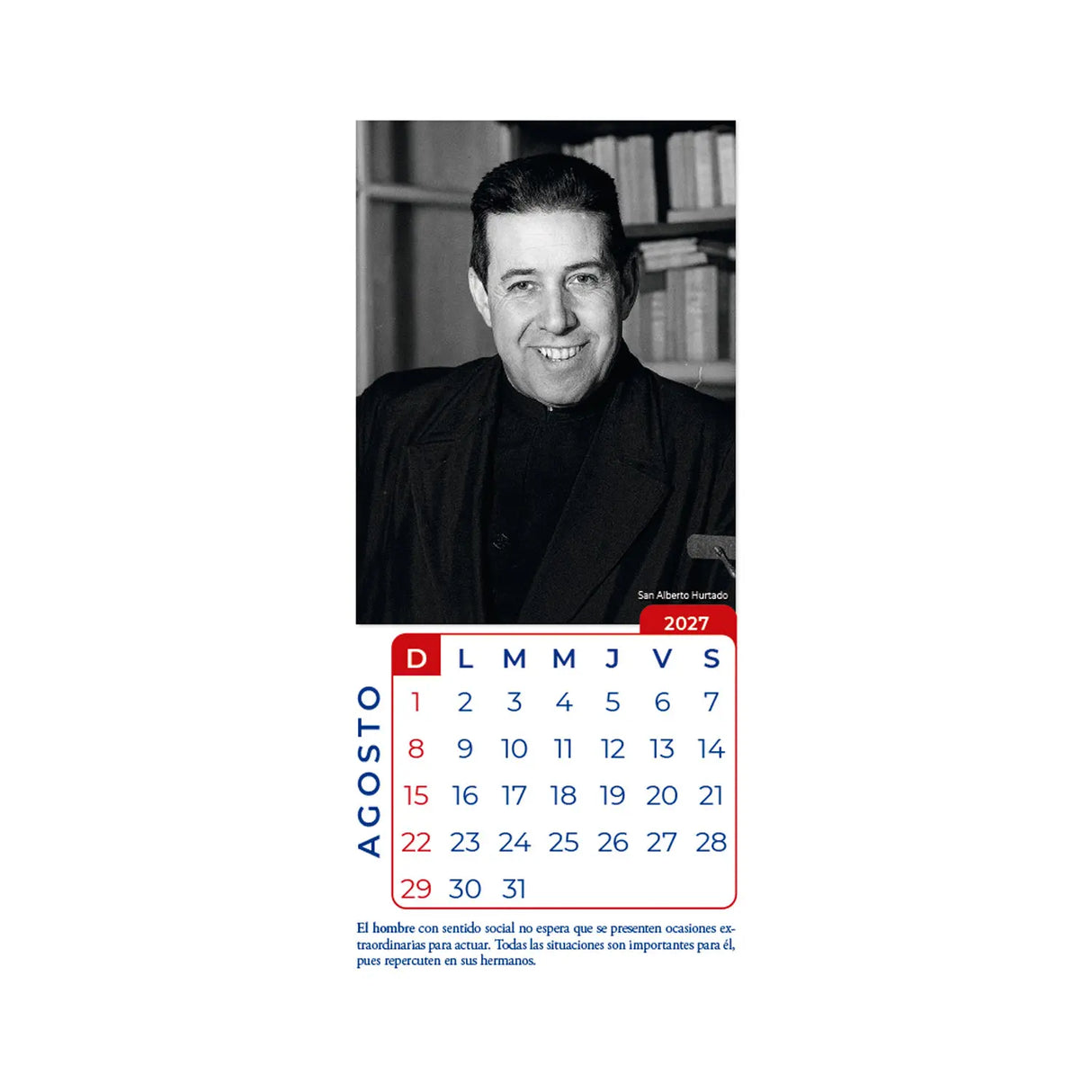 Calendario Pensamientos 2027