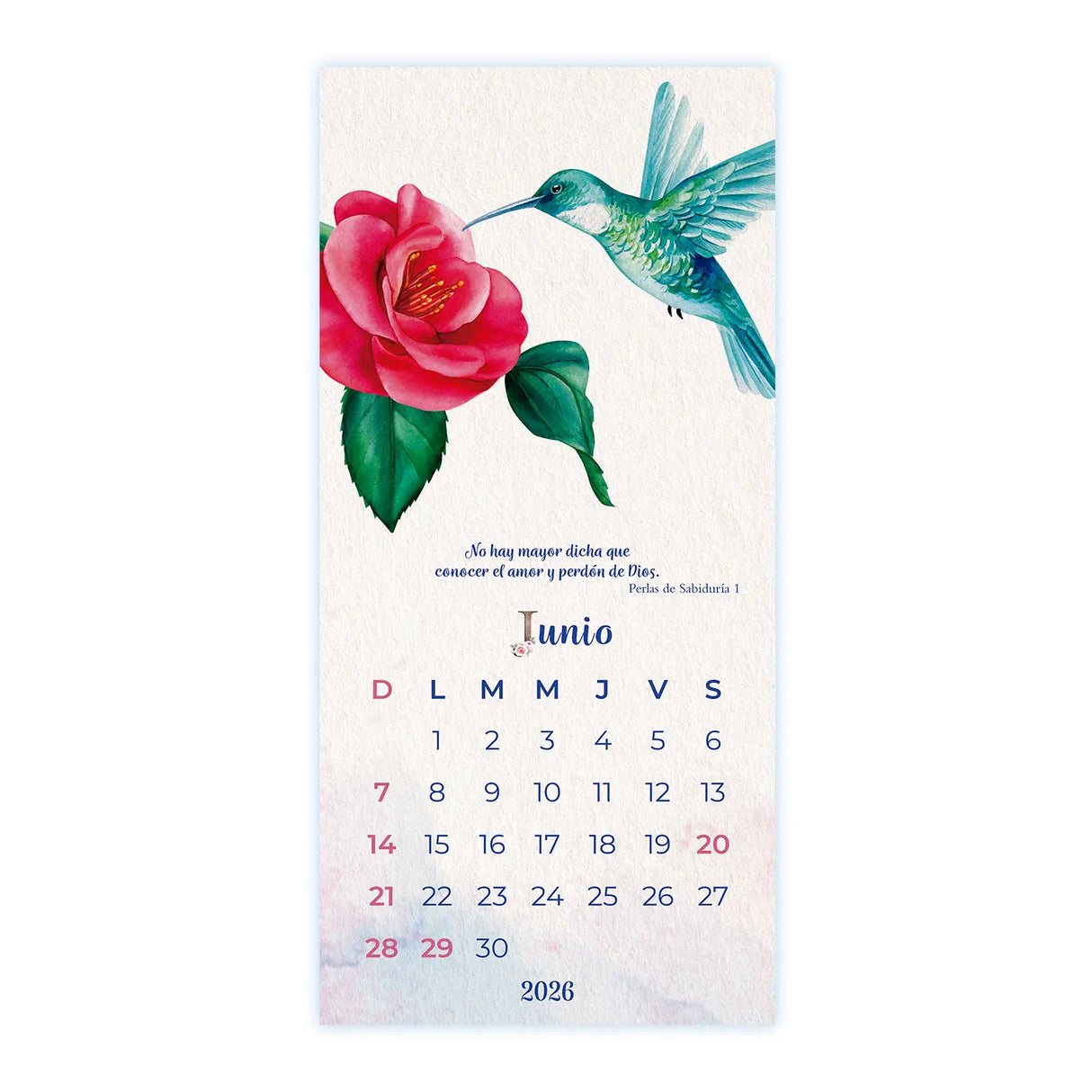 Calendario Mujer 2026