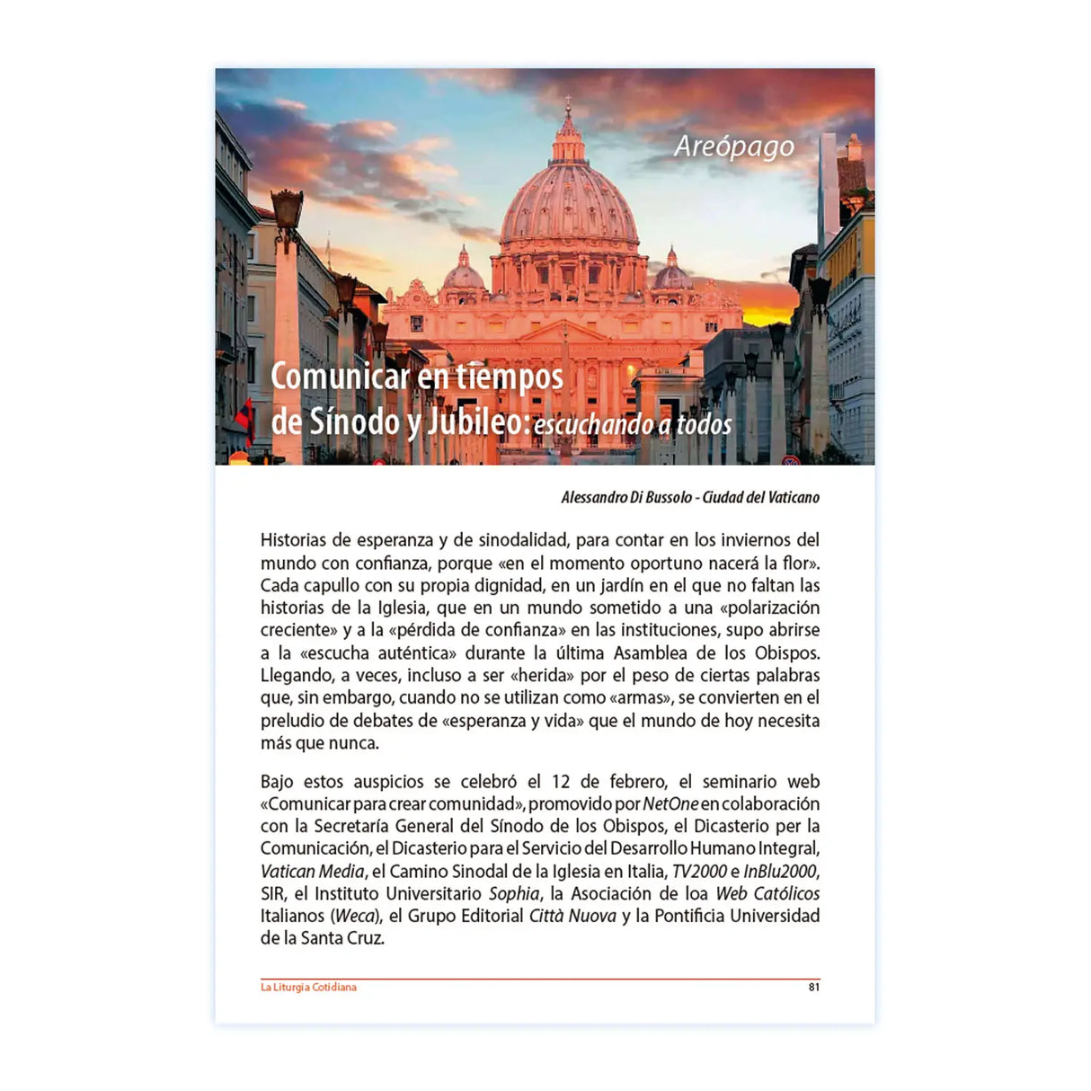 La Liturgia Cotidiana de mayo 2025