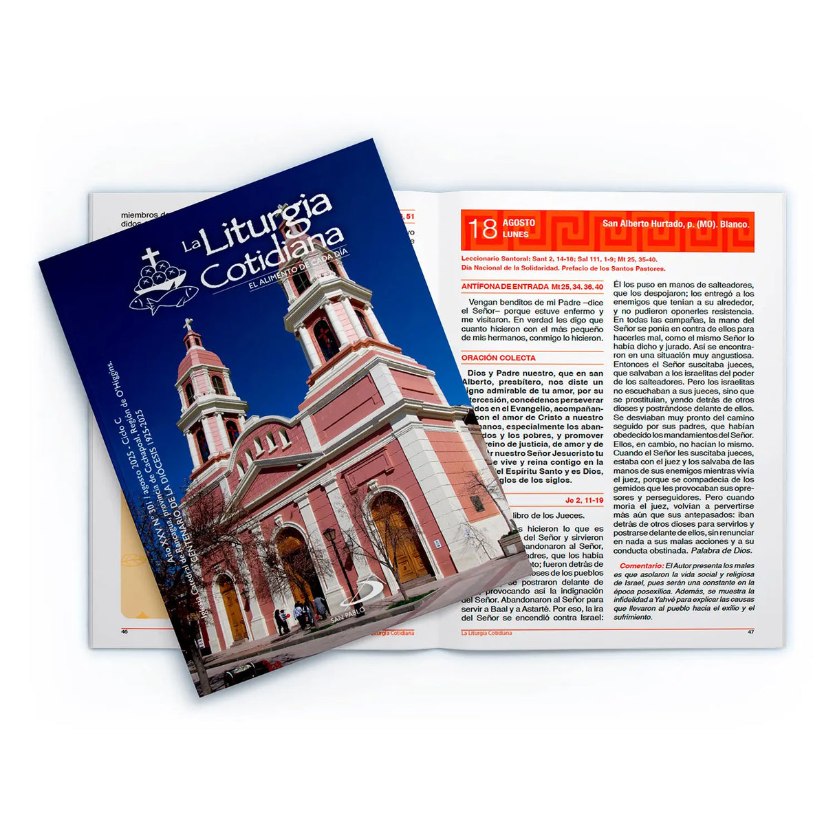 La Liturgia Cotidiana de agosto 2025