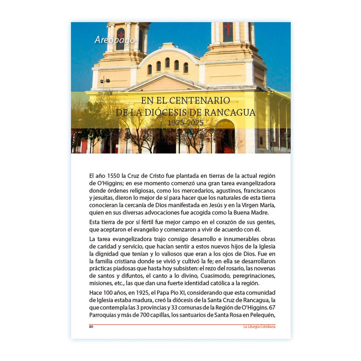 La Liturgia Cotidiana de agosto 2025