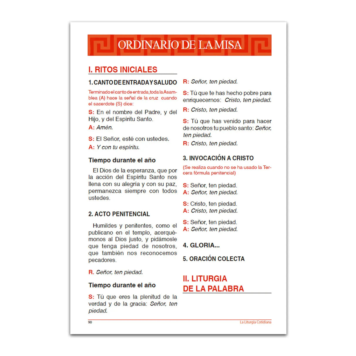 La Liturgia Cotidiana de noviembre 2025