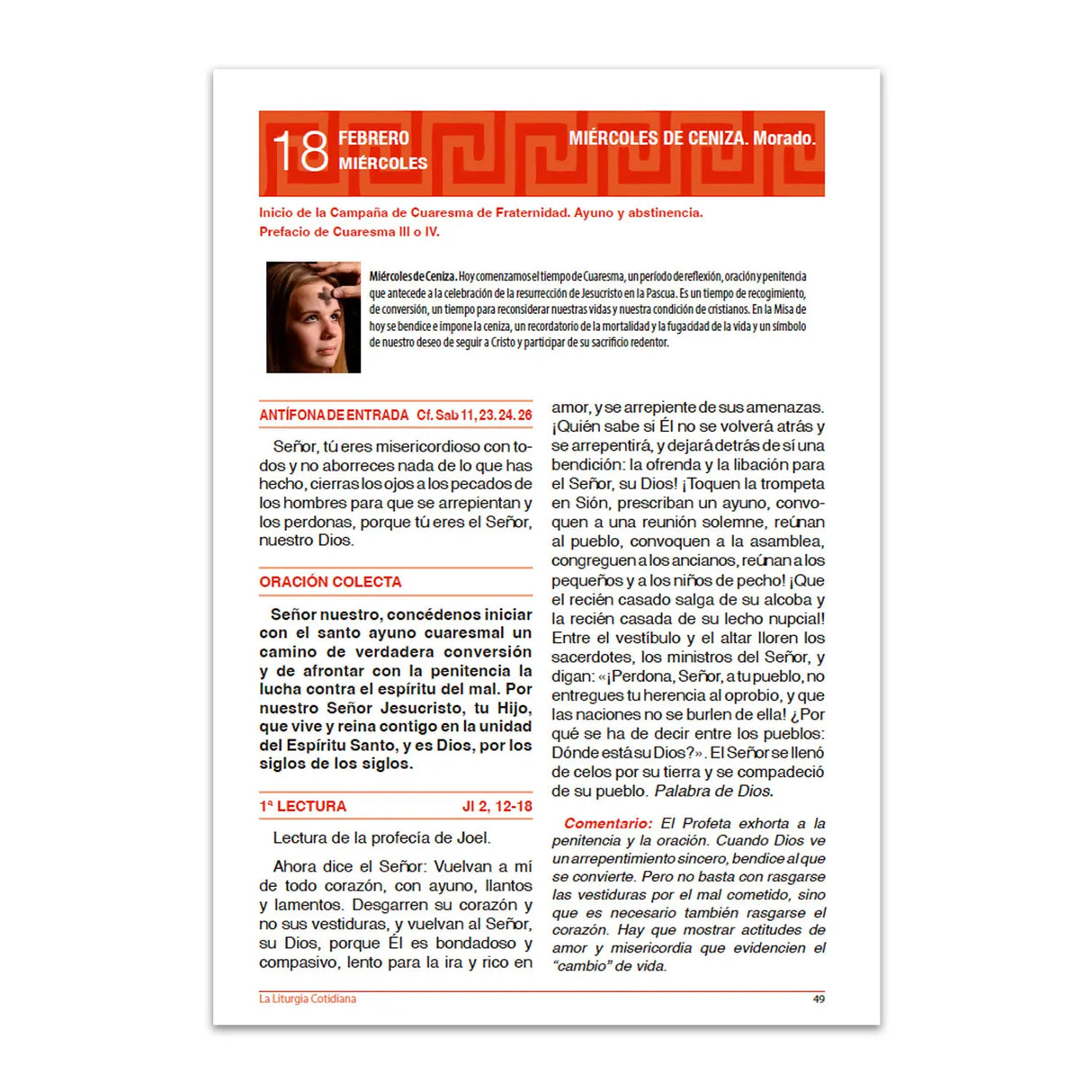 La Liturgia Cotidiana (febrero 2026)
