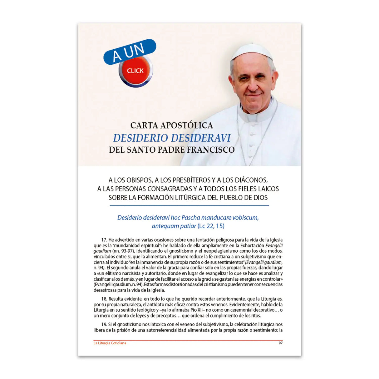 La Liturgia Cotidaina (abril 2026)