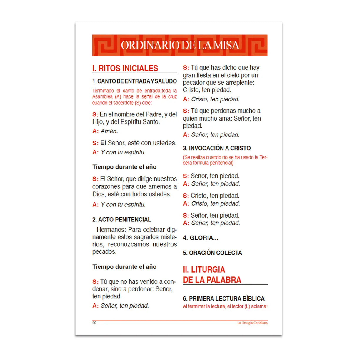 La Liturgia Cotidiana (septiembre 2026)