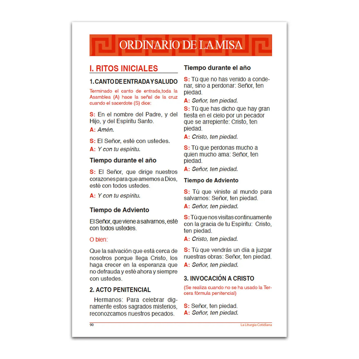 La Liturgia Cotidiana (noviembre 2026)