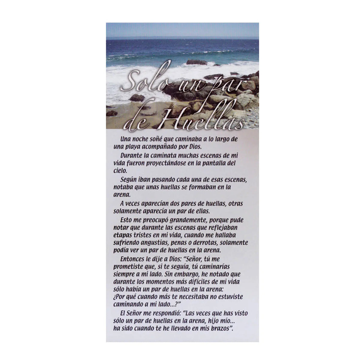 Tarjetas Solo un par de huellas