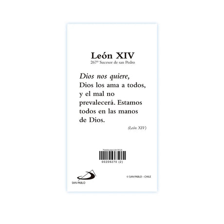 Postal LEON XIV -2