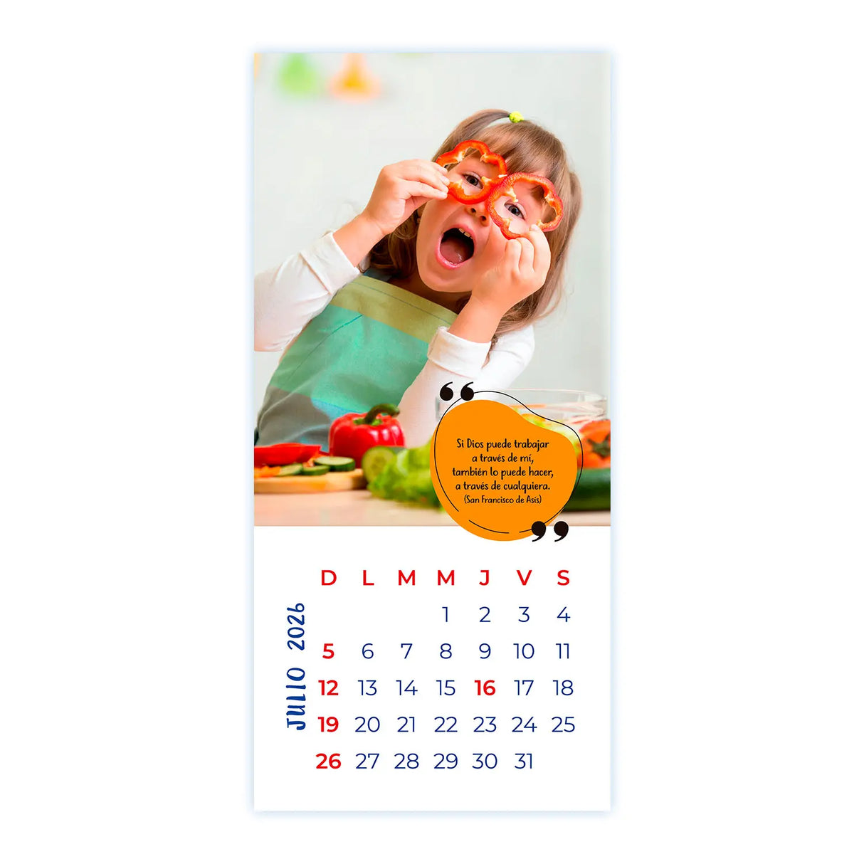 Calendario Vitaminas para tu Corazón 2026