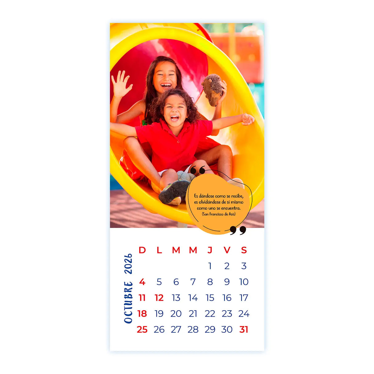 Calendario Vitaminas para tu Corazón 2026