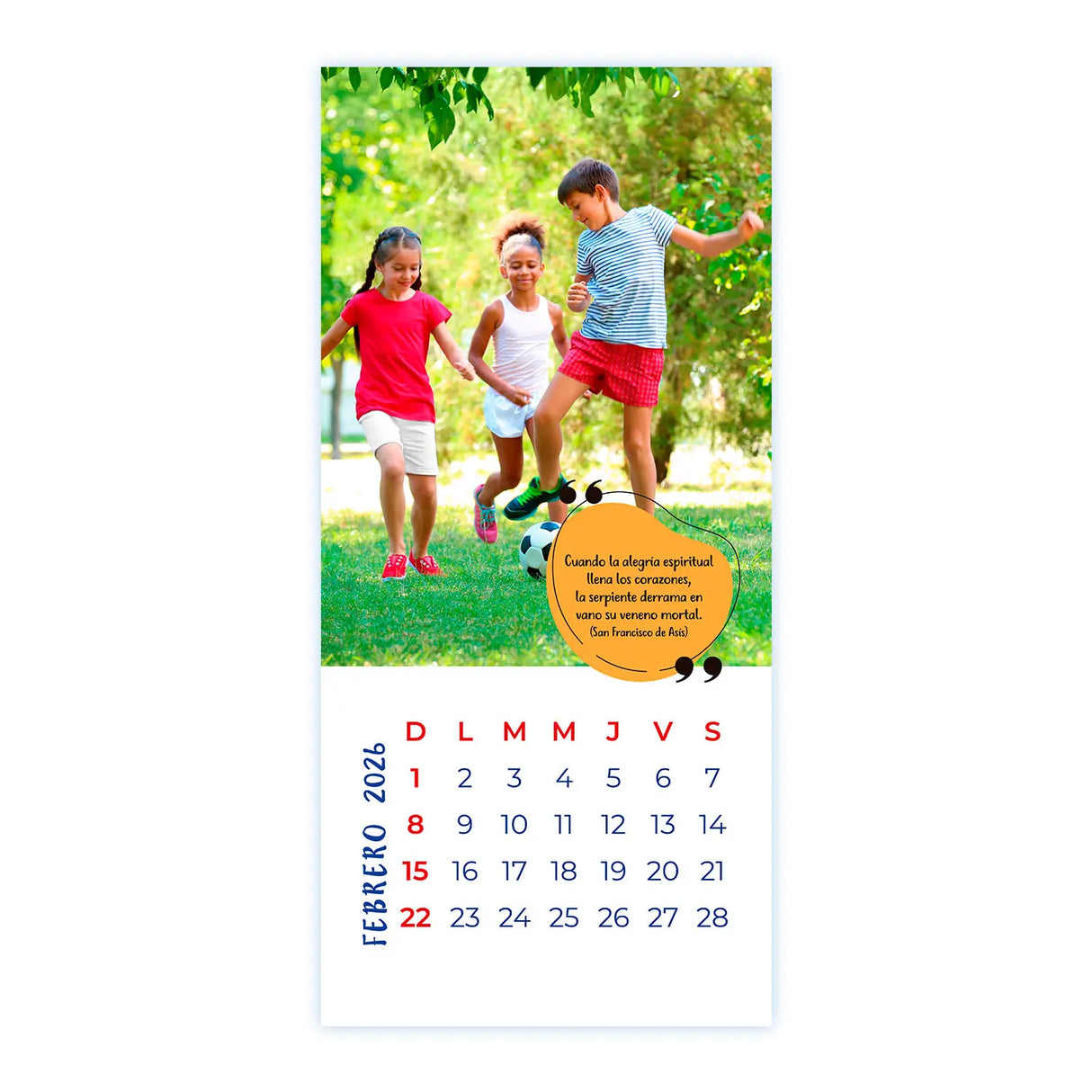 Calendario Vitaminas para tu Corazón 2026