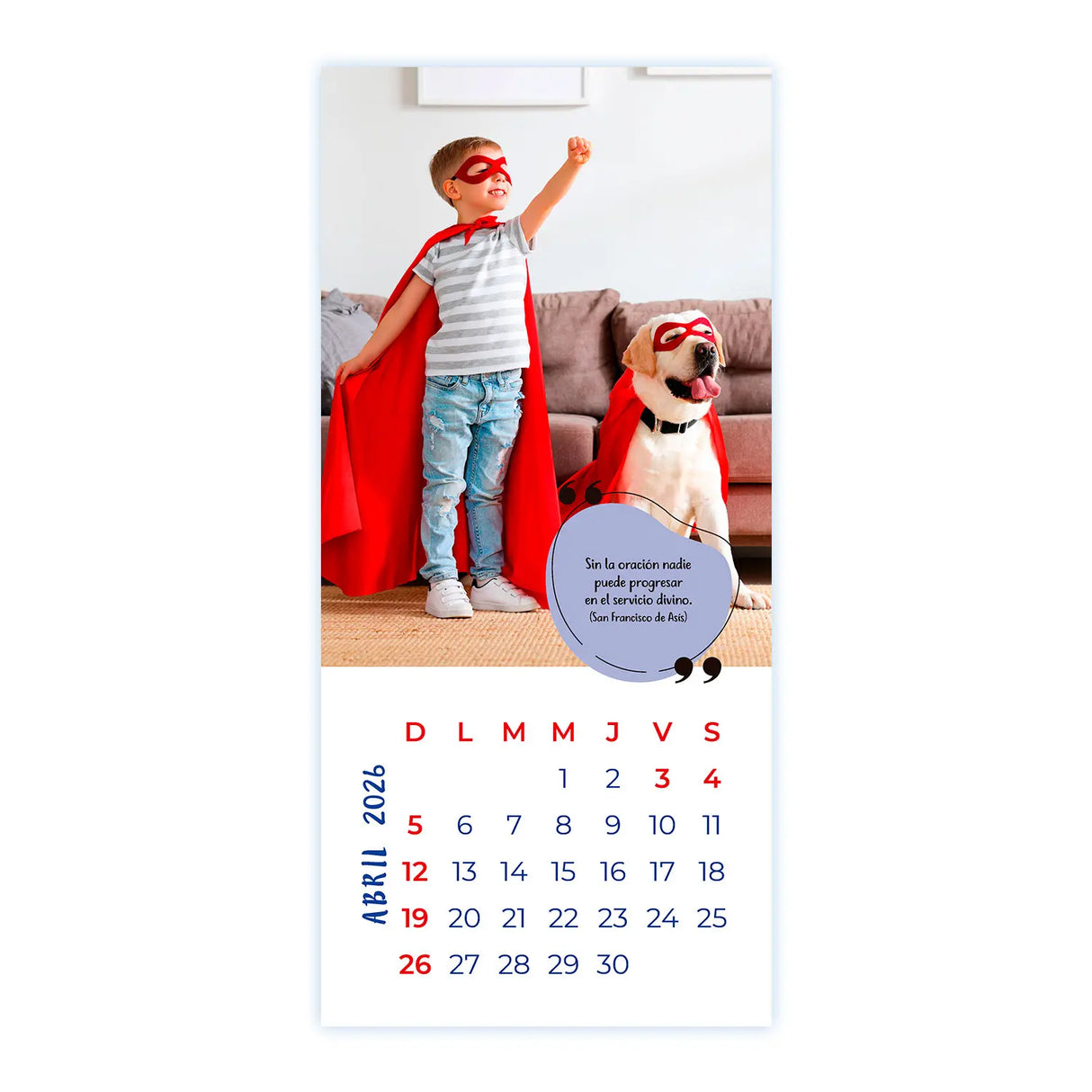 Calendario Vitaminas para tu Corazón 2026
