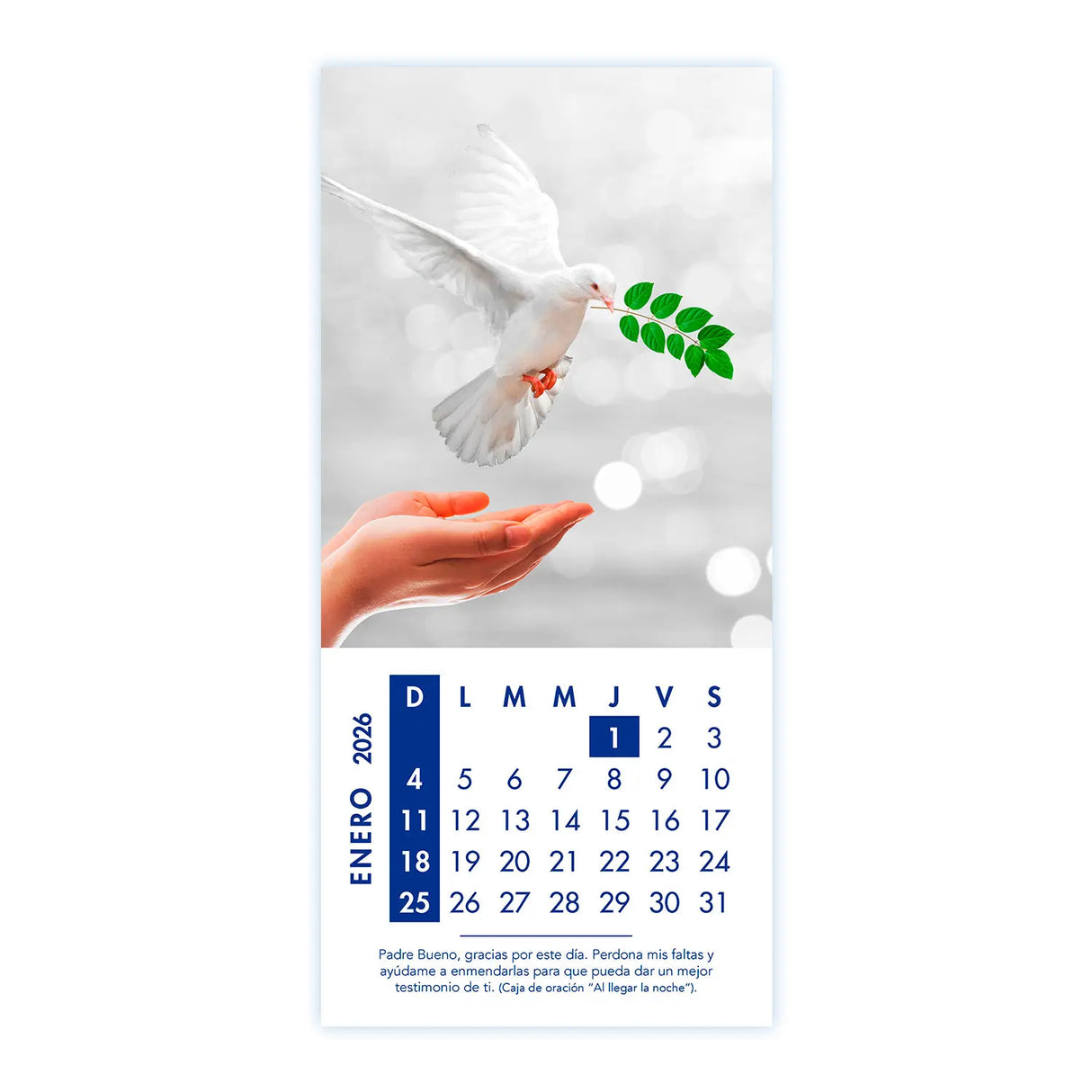 Calendario Momentos de Sabiduría 2026