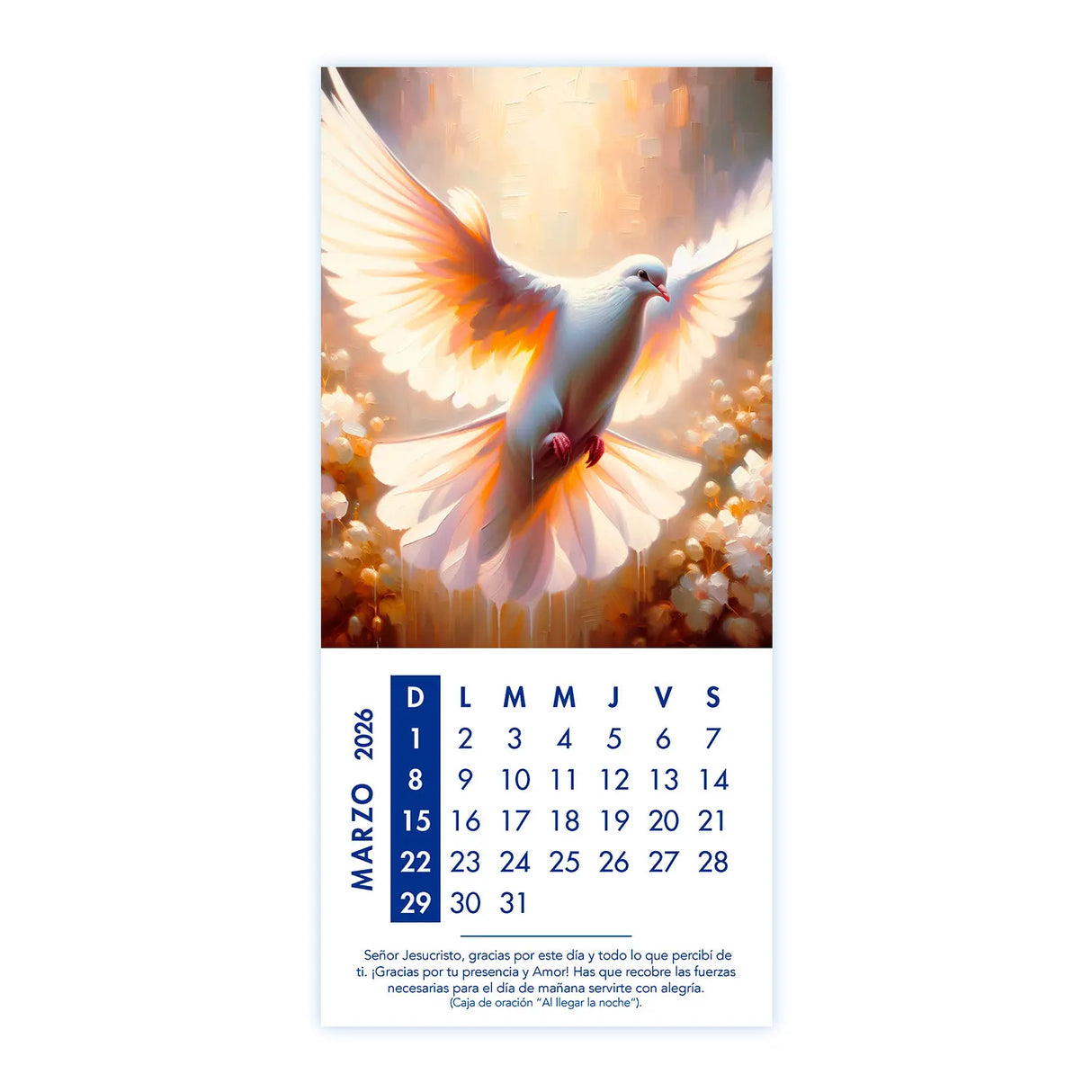 Calendario Momentos de Sabiduría 2026