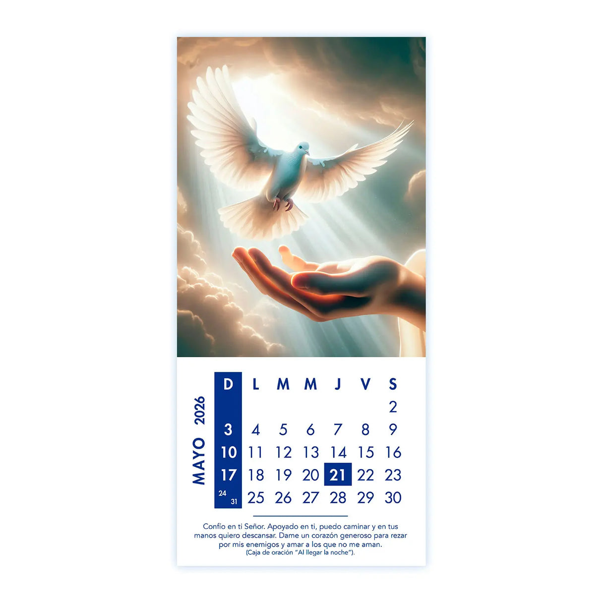 Calendario Momentos de Sabiduría 2026