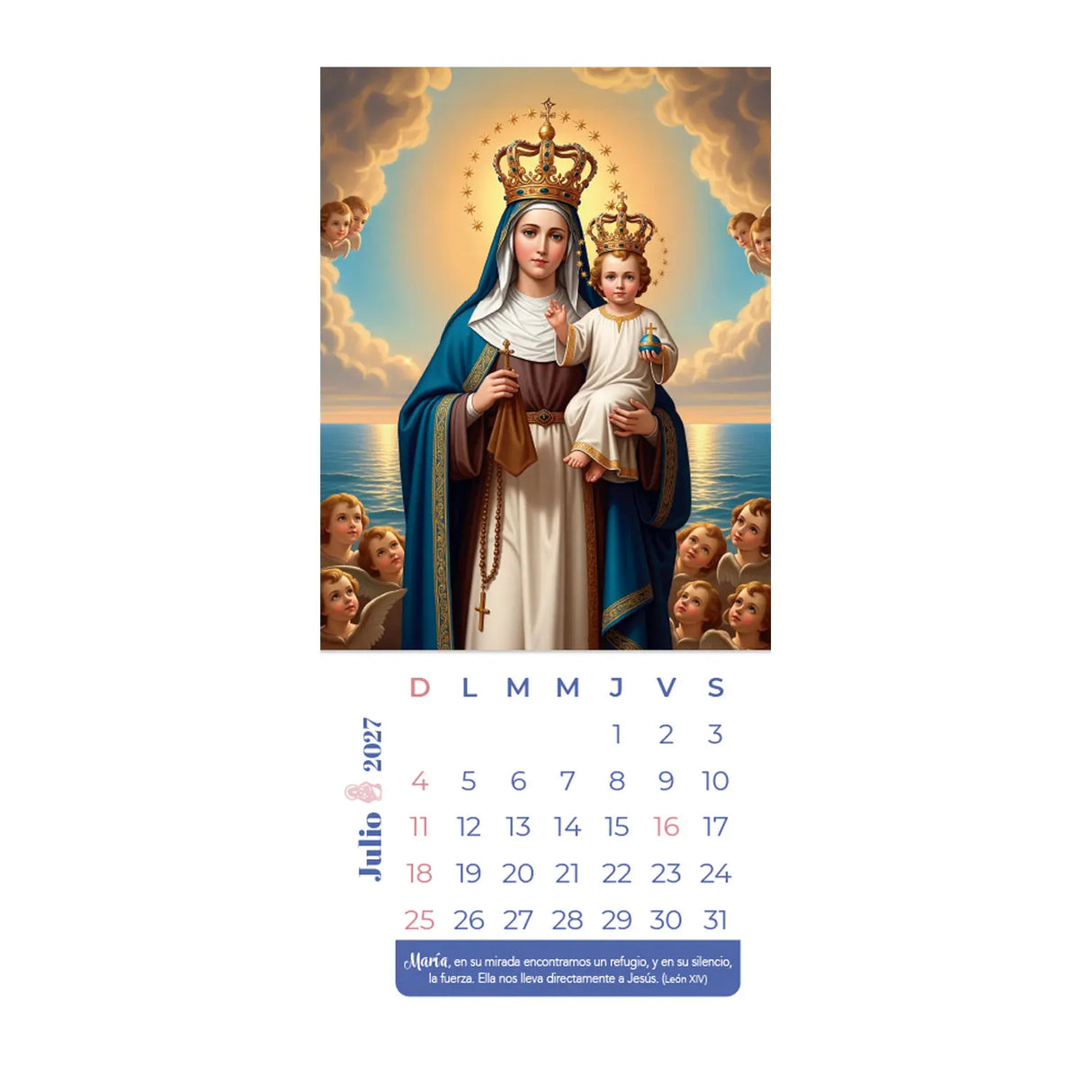 Calendario Mariano 2027