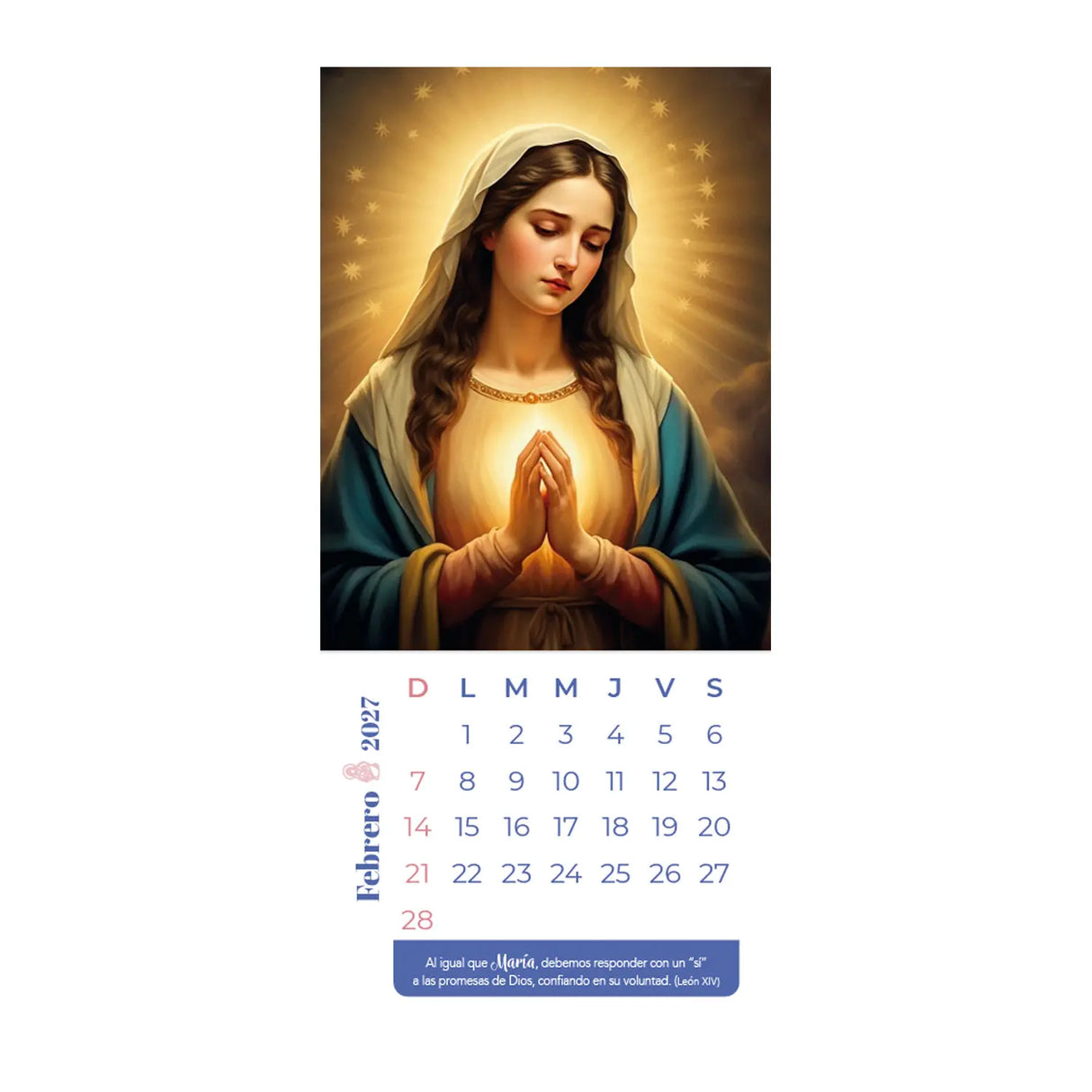 Calendario Mariano 2027